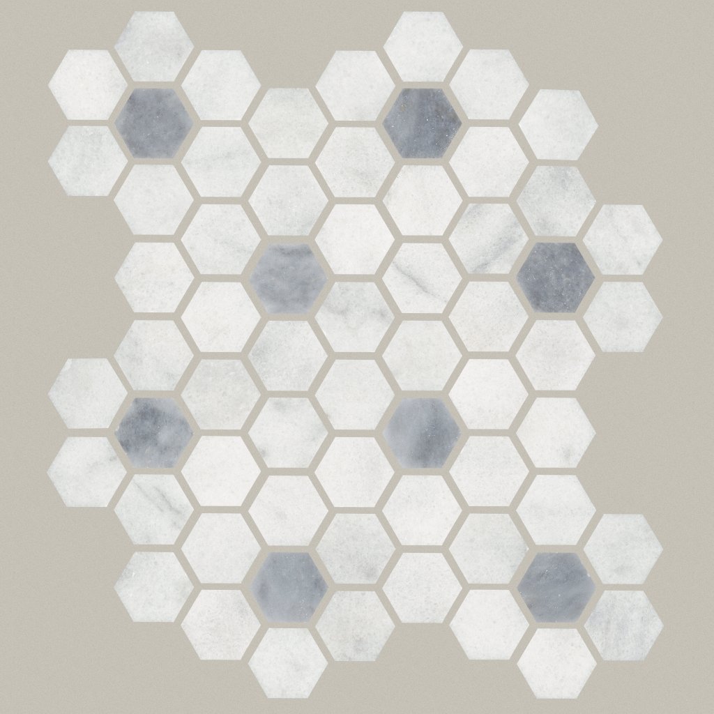 Shaw Floors NOBLE PURSUIT 1.4 HEX - Crystal Grey
