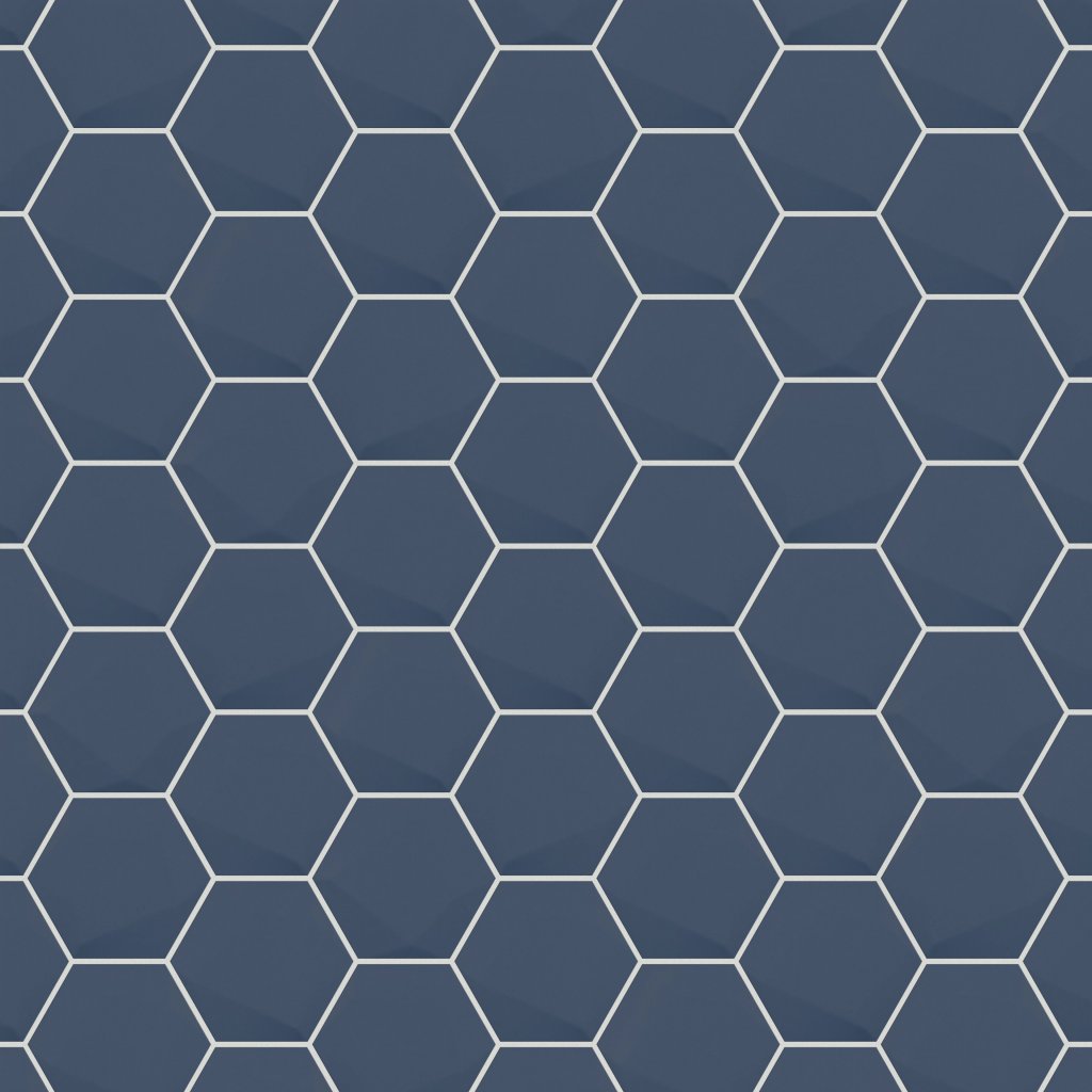 Shaw Floors TETRA 3D HEX - Navy
