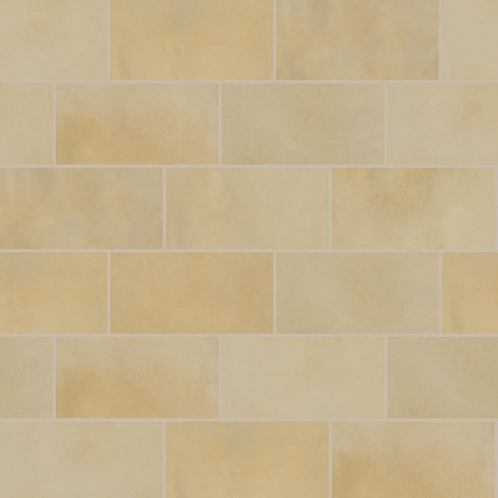 Shaw Floors Kaleidoscope 4X8 BRICK - Lemon