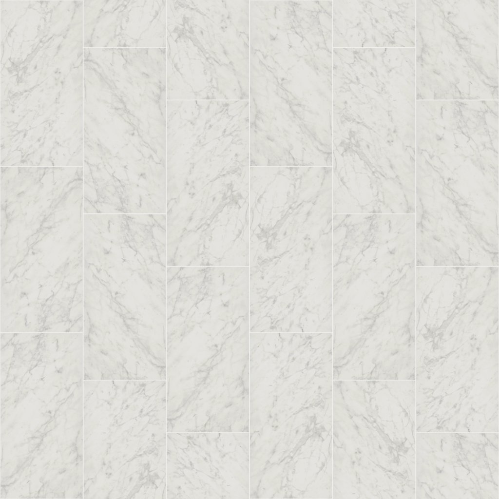 Shaw Floors Prime Aura 24x48 Matte - Carrara Abisso