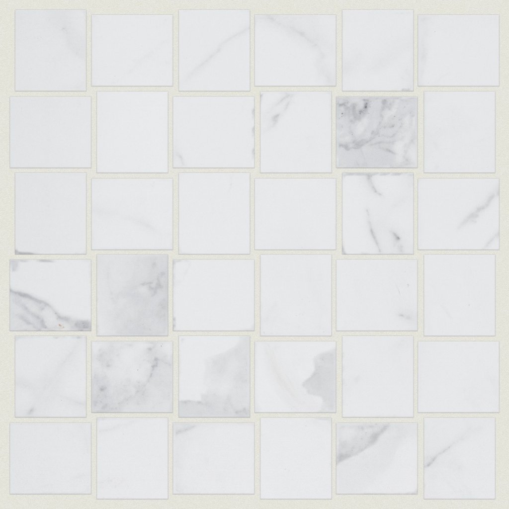 Shaw Floors VISION BASKETWEAVE MOSAIC MATTE - Statuario