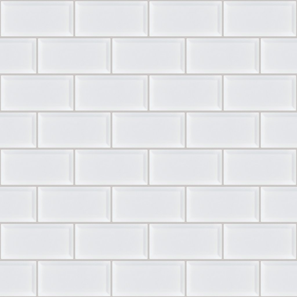 Shaw Floors GRANDEUR 3X6 BEVELED GLOSS - White