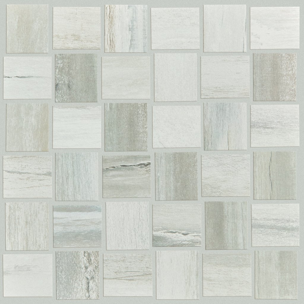 Shaw Floors CURRENT BW MOSAIC - White Water