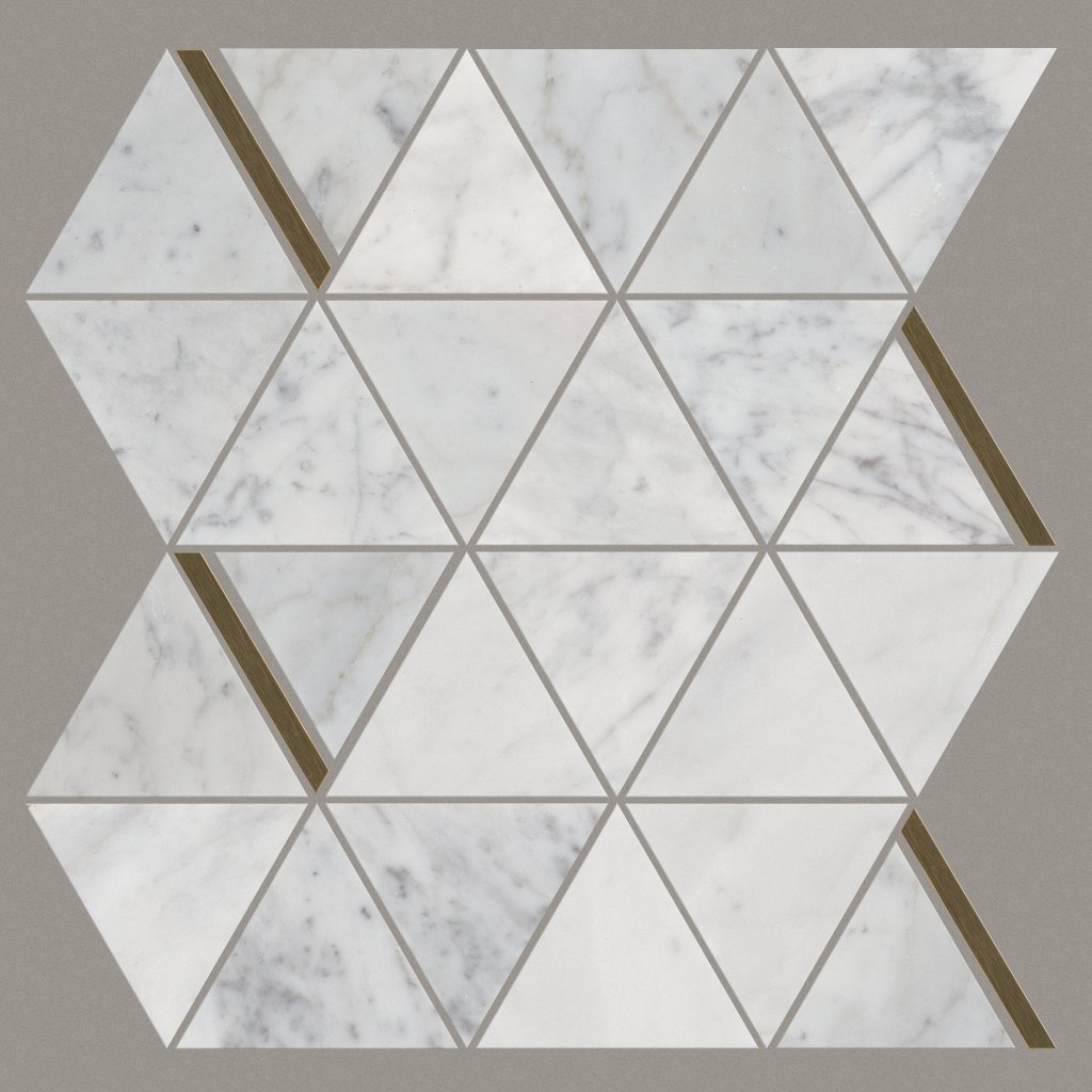 Shaw Floors ZARINA TRIANGLE MO - Carrara Marble