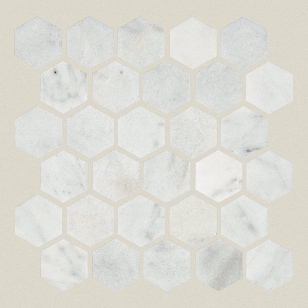 Shaw Floors BOCA HEXAGON POLISHED MOSAIC - Pearl