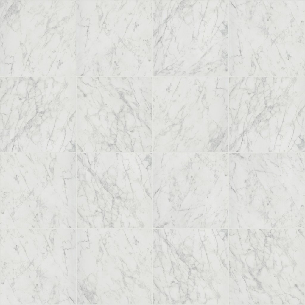 Shaw Floors Prime Aura 24x24 Polished - Carrara Abisso