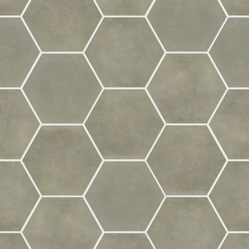 Shaw Floors Halftone Esagona Gloss - Soft Mint