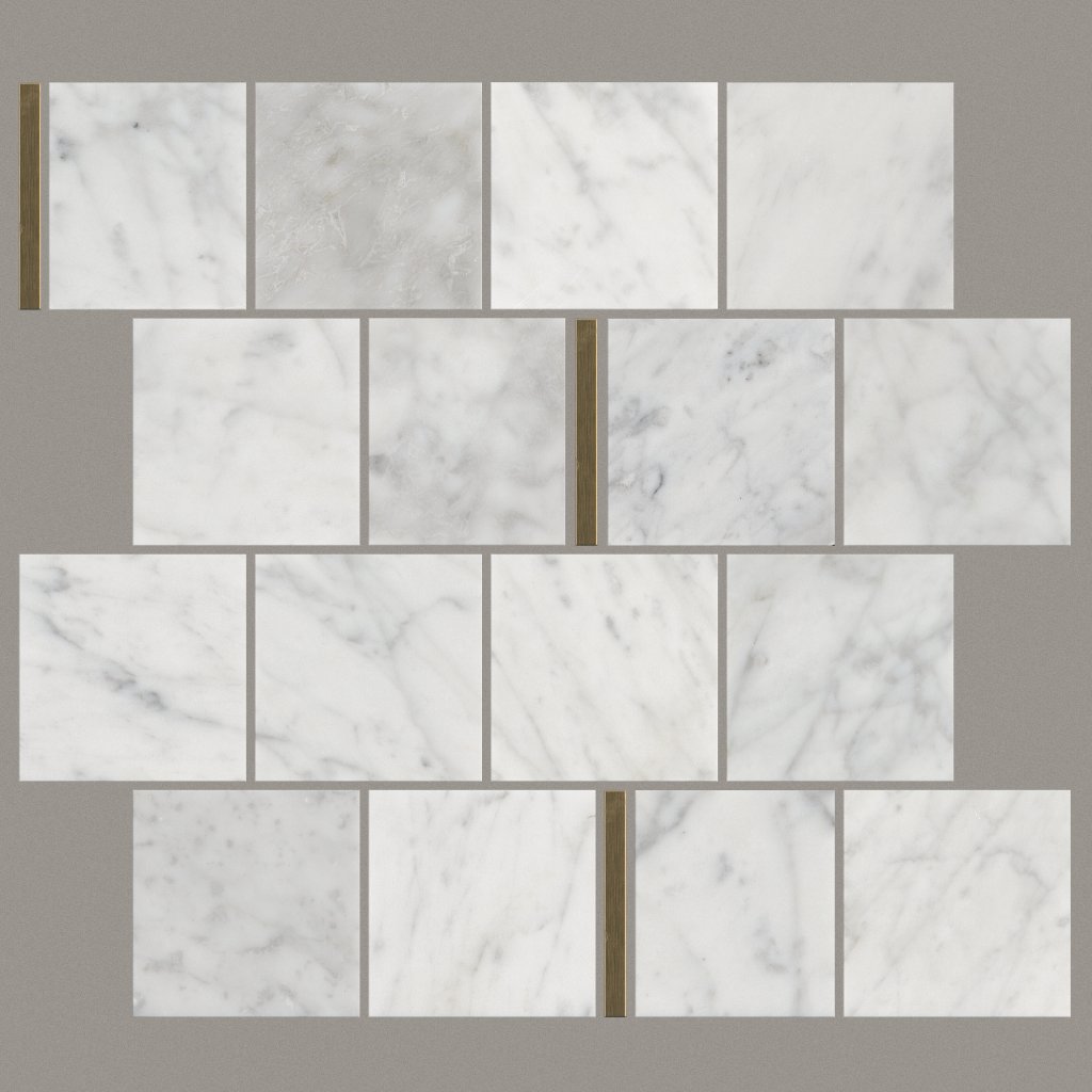 Shaw Floors ZARINA OFFSET MO - Carrara Marble