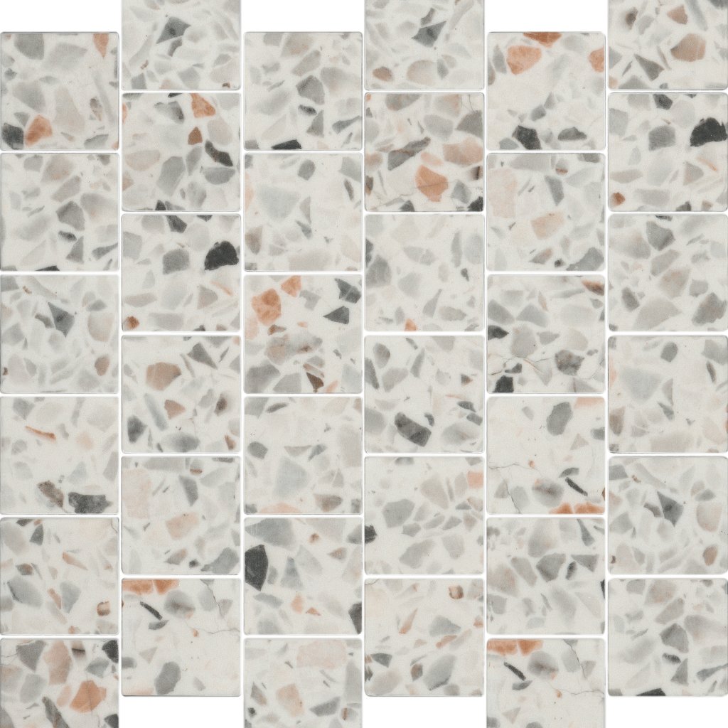 Shaw Floors LUXE MODERNE 2"SQ MOS - Hollywood Mix
