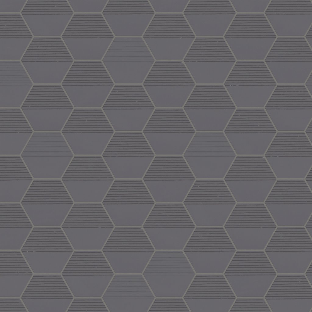 Shaw Floors TETRA Designer Hex2 - Carbon