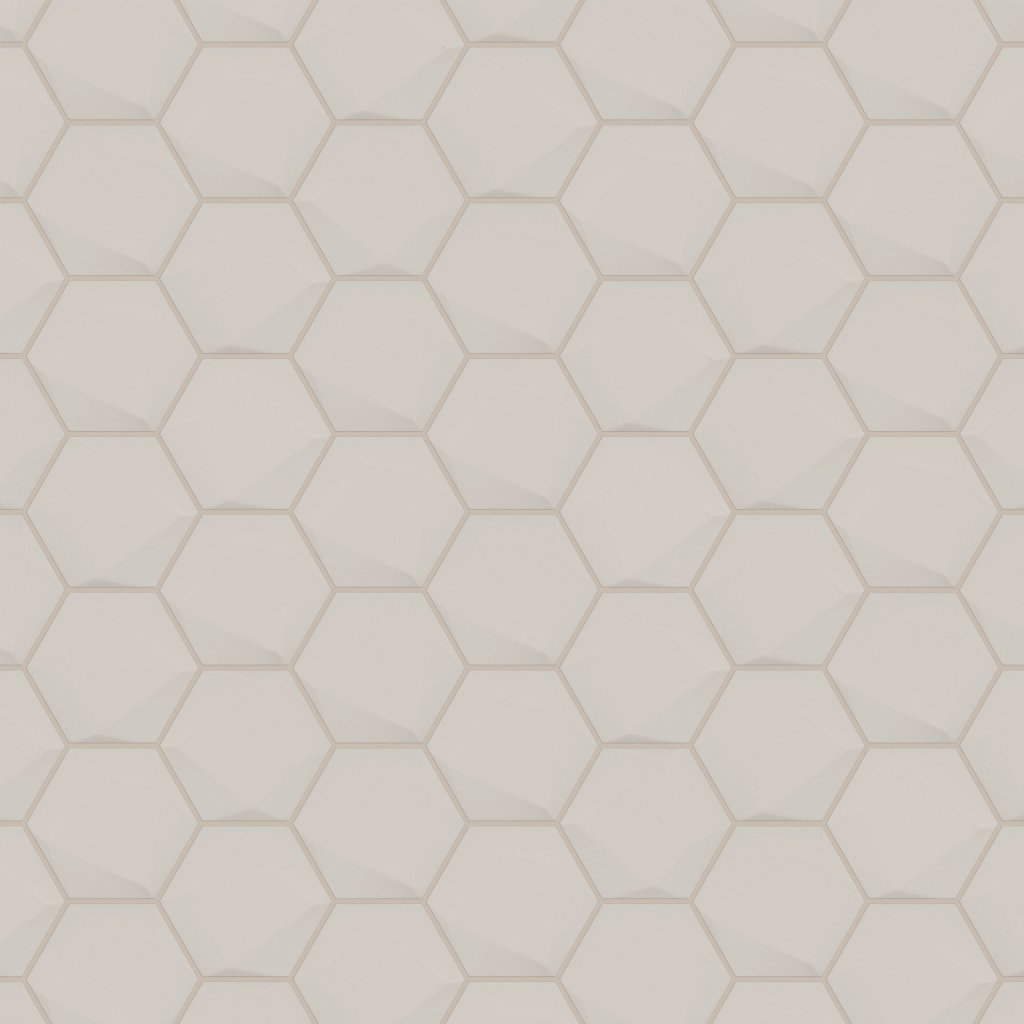 Shaw Floors TETRA 3D HEX - Linen