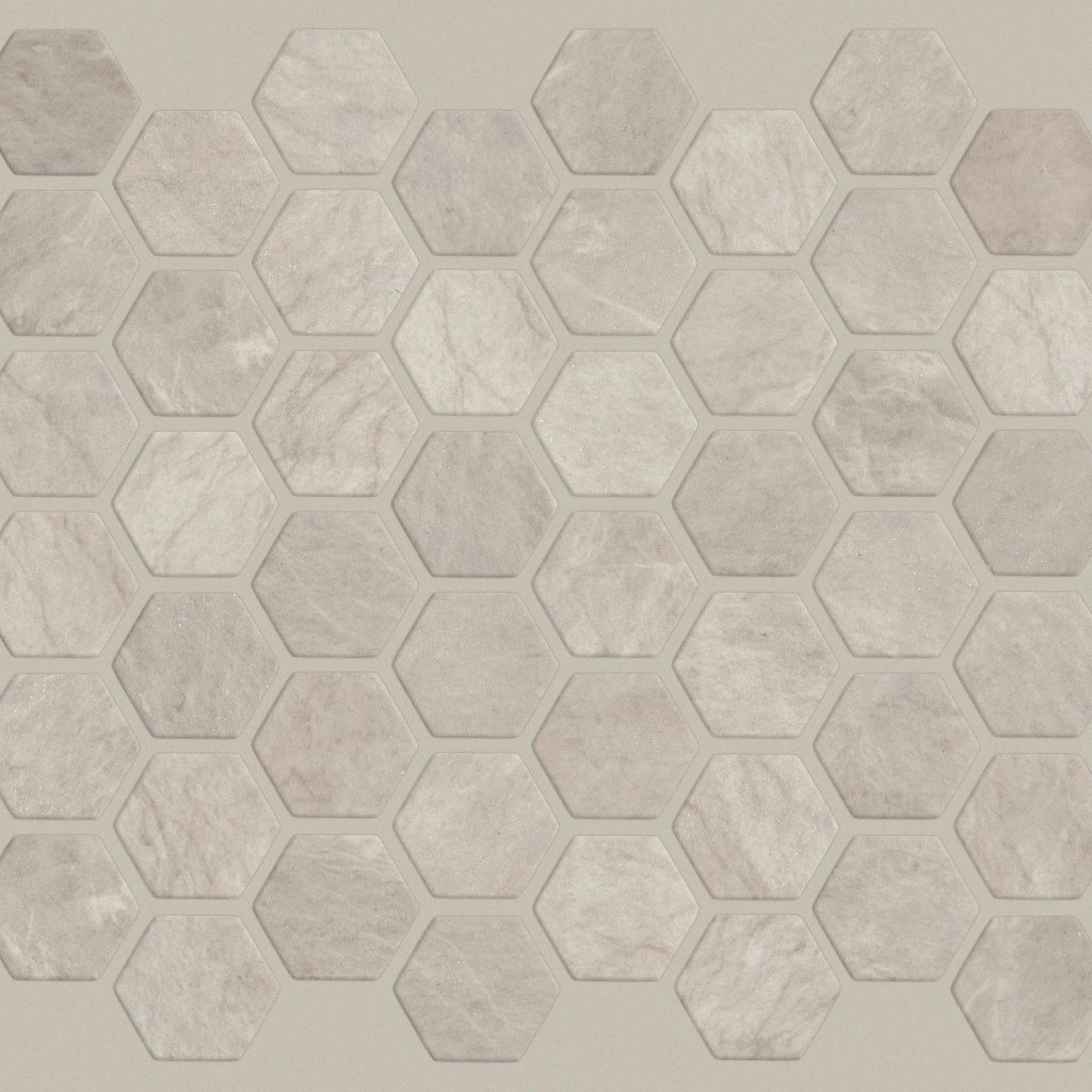 Shaw Floors Dreamscape 2" Hex - Grigio