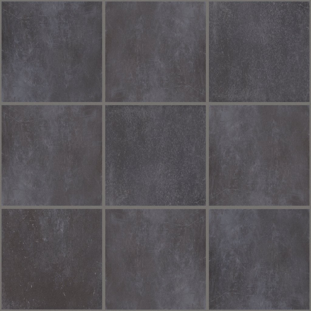 Shaw Floors Halftone 8x8 Gloss - Black Storm