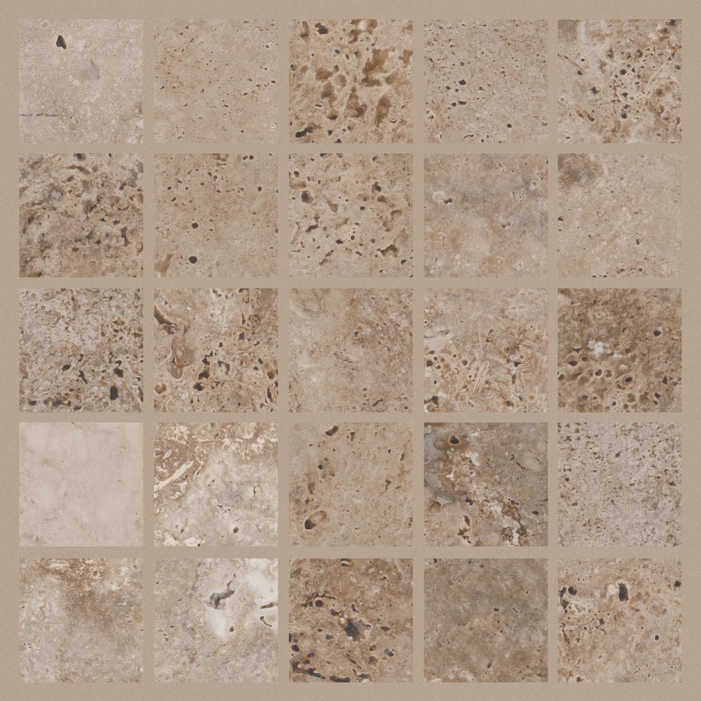 Shaw Floors Basanite Legacy Mosaic - Walnut
