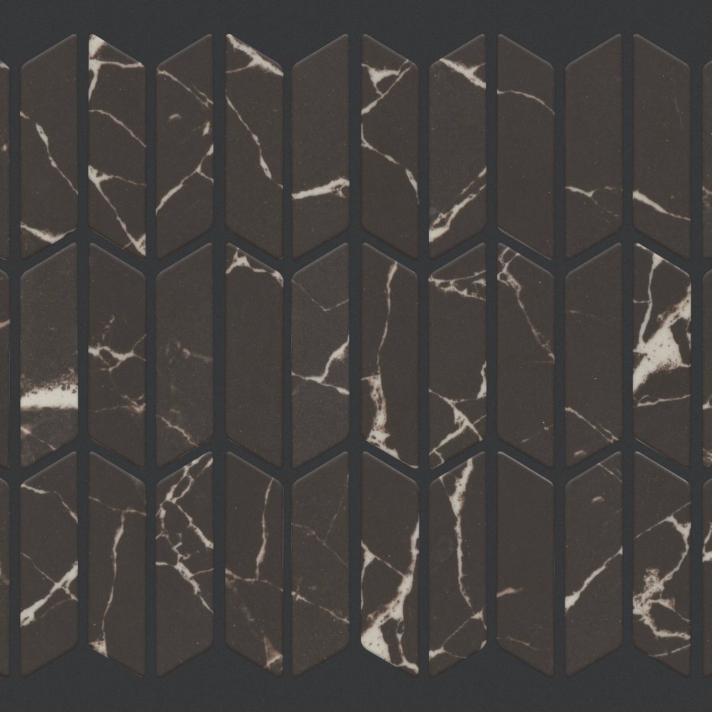 Shaw Floors Dreamscape Dart Mos - Nero Marquina
