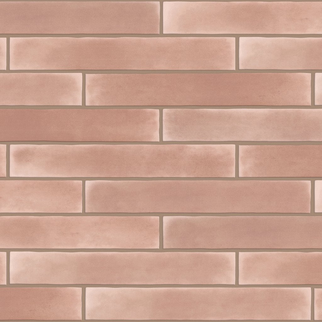 Shaw Floors SUNSET GLOW 2.5X16 - Positano Pink