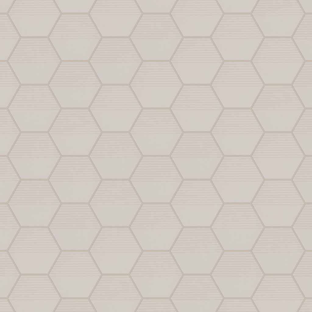 Shaw Floors TETRA Designer Hex2 - Linen