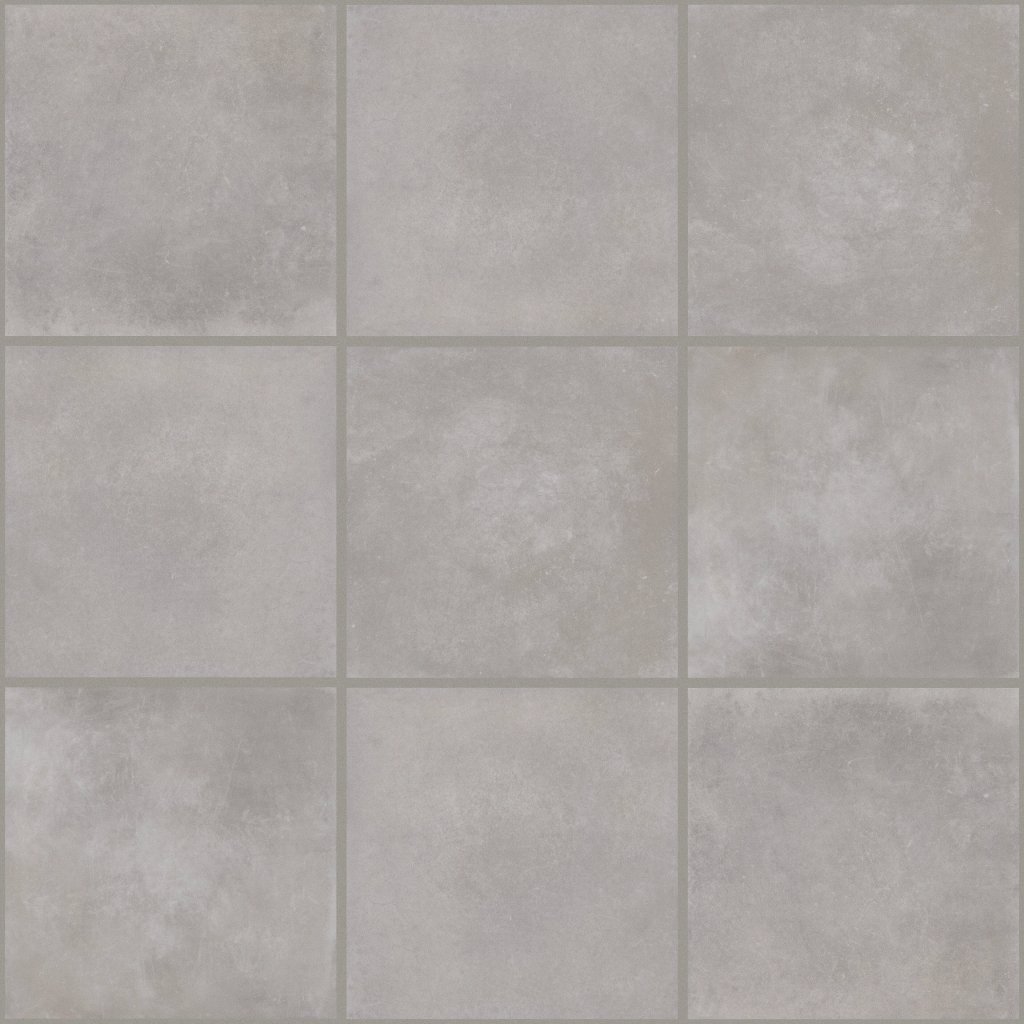 Shaw Floors Halftone 8x8 Gloss - Grey Vetiver