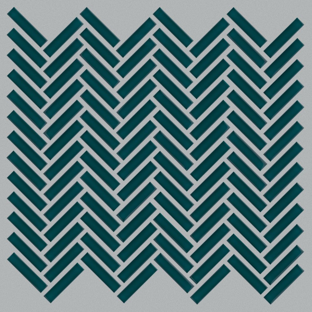 Shaw Floors ASCENDANT Herringbone - Viridian