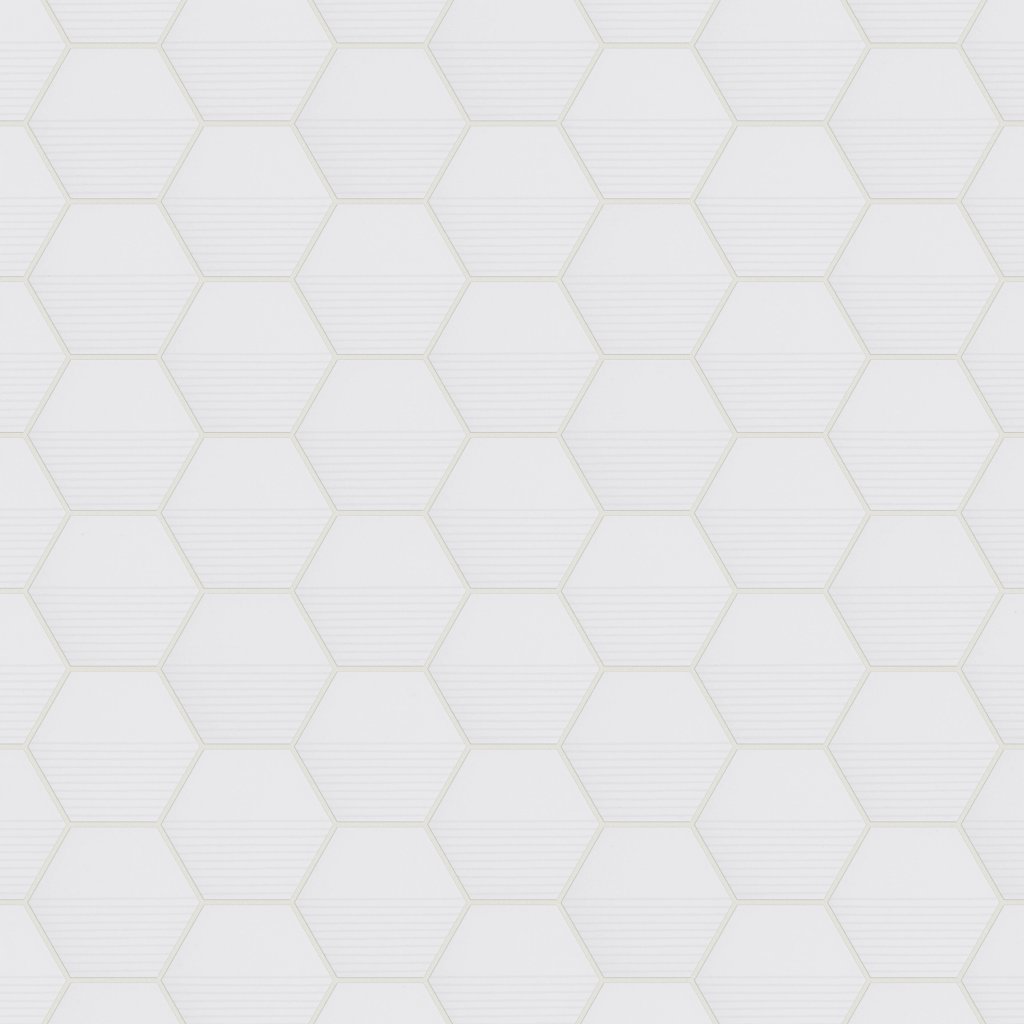 Shaw Floors TETRA Designer Hex2 - Pearl