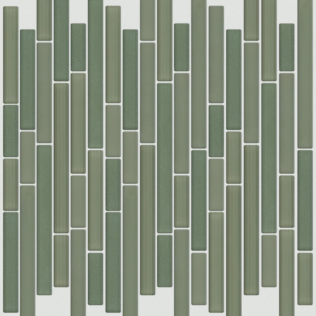 Shaw Floors CHROMATIC CENTURY STACK MOSAIC - Emerald