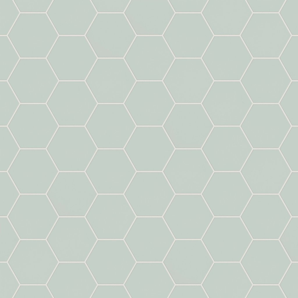 Shaw Floors TETRA 5X6 HEX - Sage