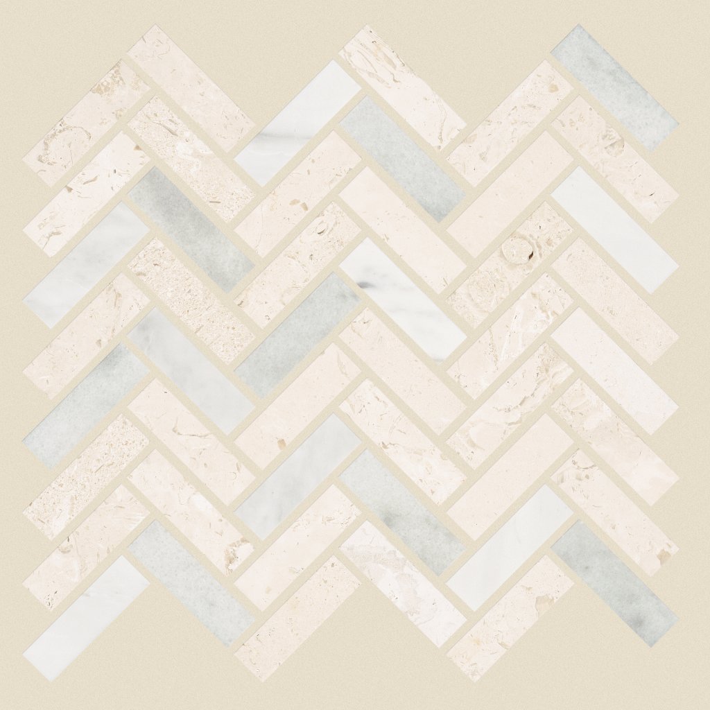 Shaw Floors NOBLE PURSUIT 1X3 HB - Fossil Mix