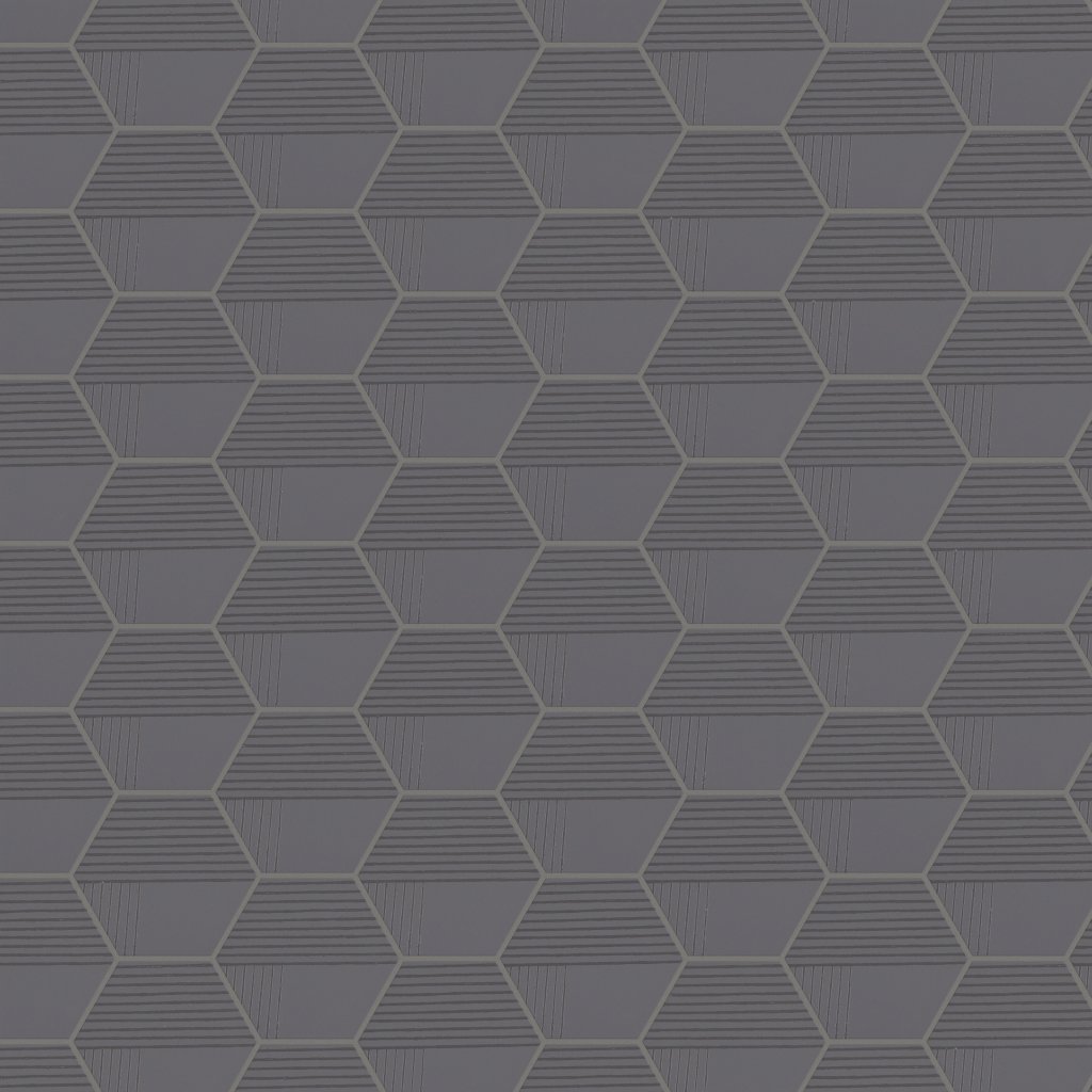 Shaw Floors TETRA Designer Hex1 - Carbon