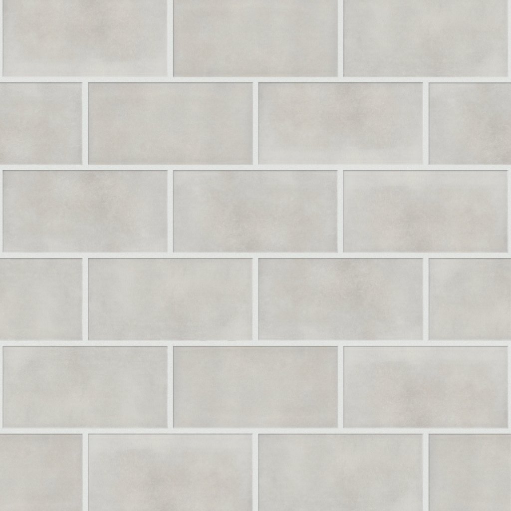 Shaw Floors Halftone 4x8 Gloss - Cloud White
