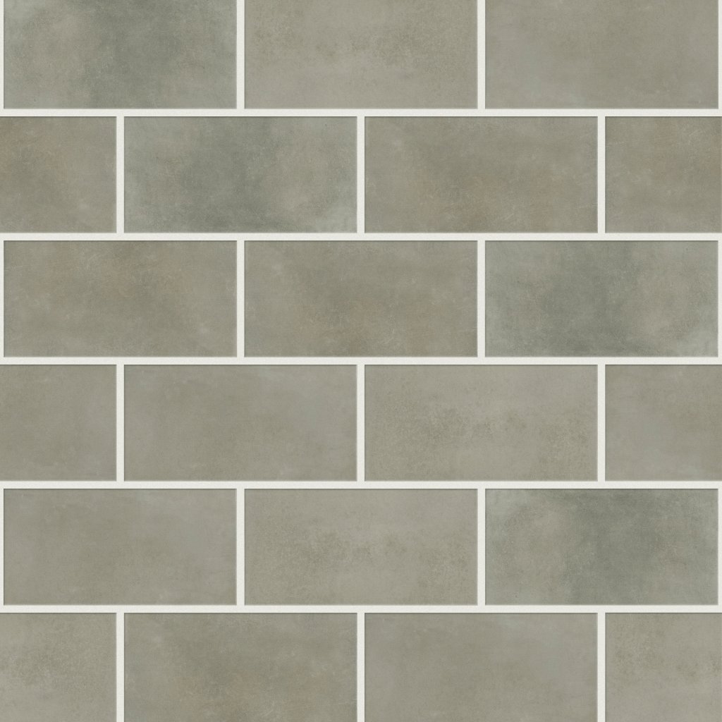 Shaw Floors Halftone 4x8 Gloss - Soft Mint