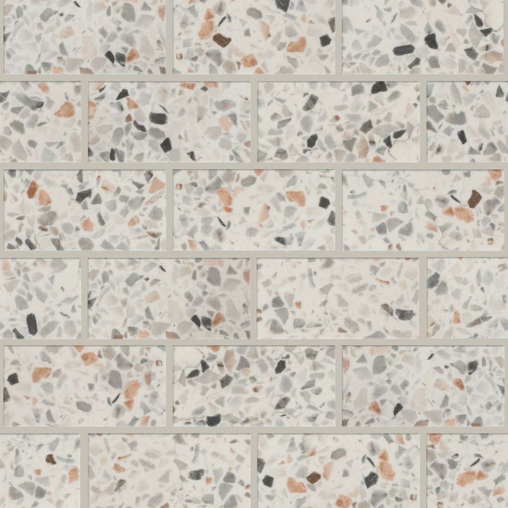 Shaw Floors LUXE MODERNE 3X6 WALL TILE - Hollywood Mix