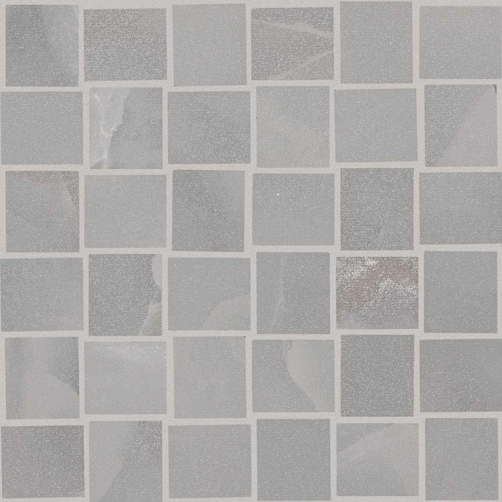 Shaw Floors Gemstone Basketweave Mosaic Matte - Dark Grey