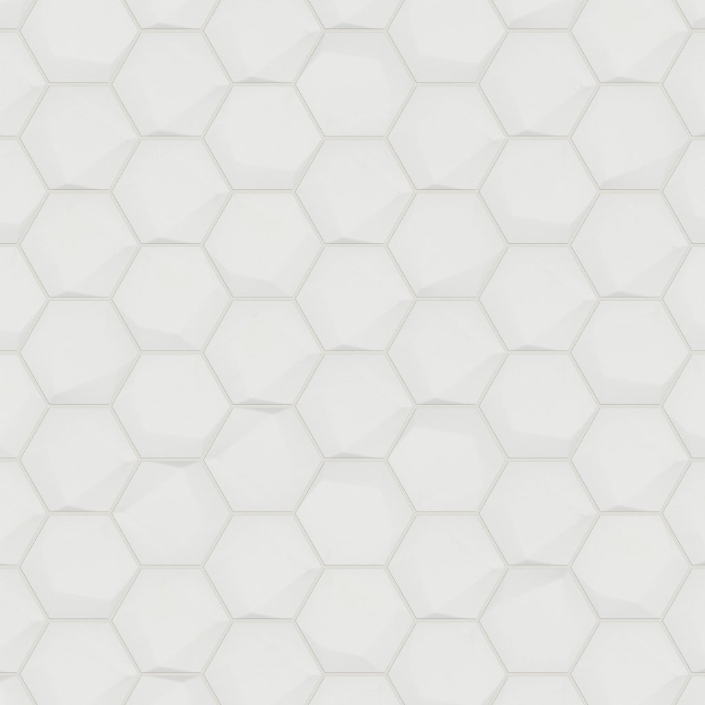 Shaw Floors TETRA 3D HEX - Pearl