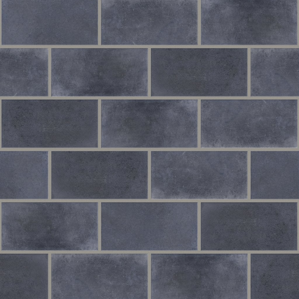 Shaw Floors Halftone 4x8 Gloss - Navy Sea