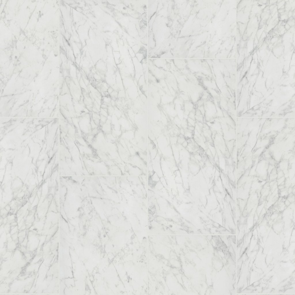 Shaw Floors Prime Aura 24x48 Polished - Carrara Abisso