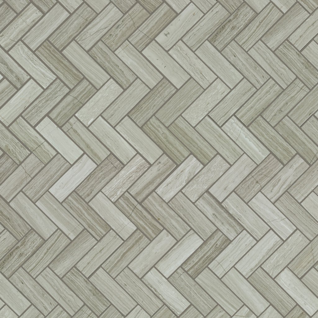 Shaw Floors PEARL HERRINGBONE MOSAIC - Rockwood