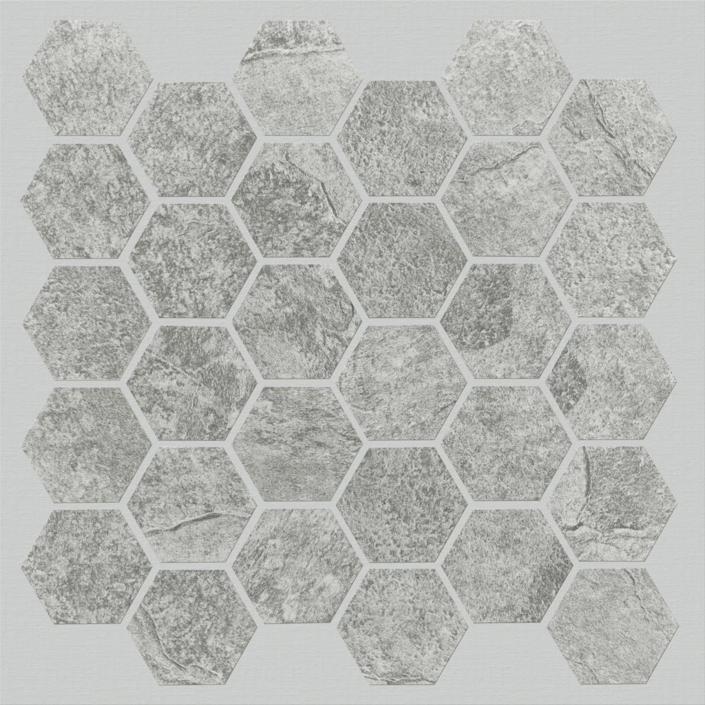 Shaw Floors CROWN HEX MOSAIC - Grey
