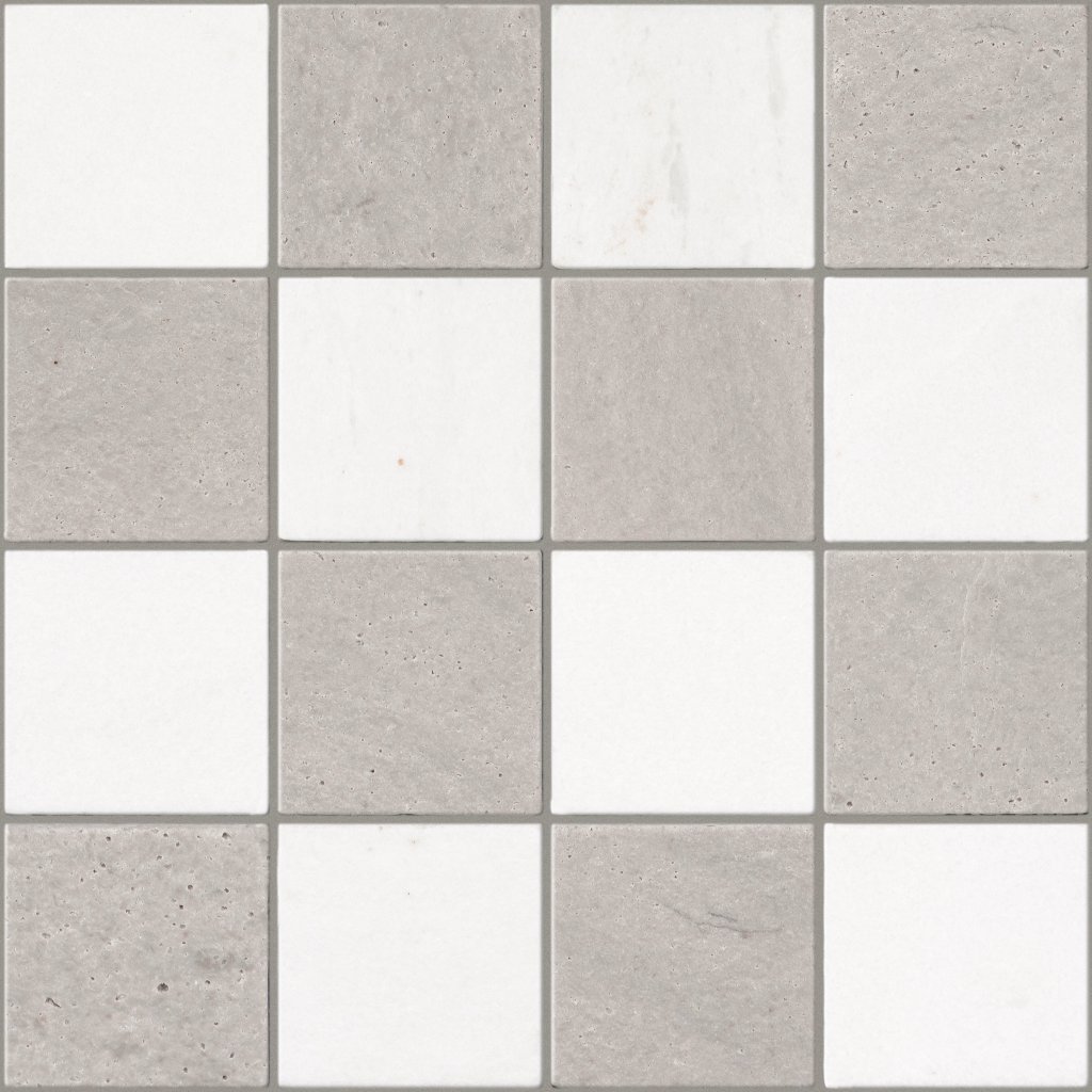 Shaw Floors ETERNA CHKR MO - Terra Travertine