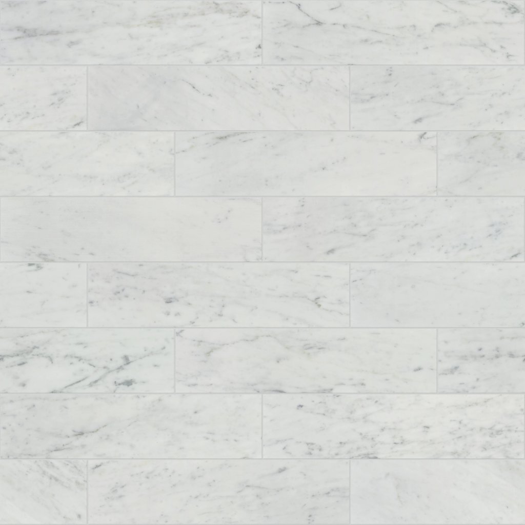 Shaw Floors PEARL 4X16 - Bianco Carrara