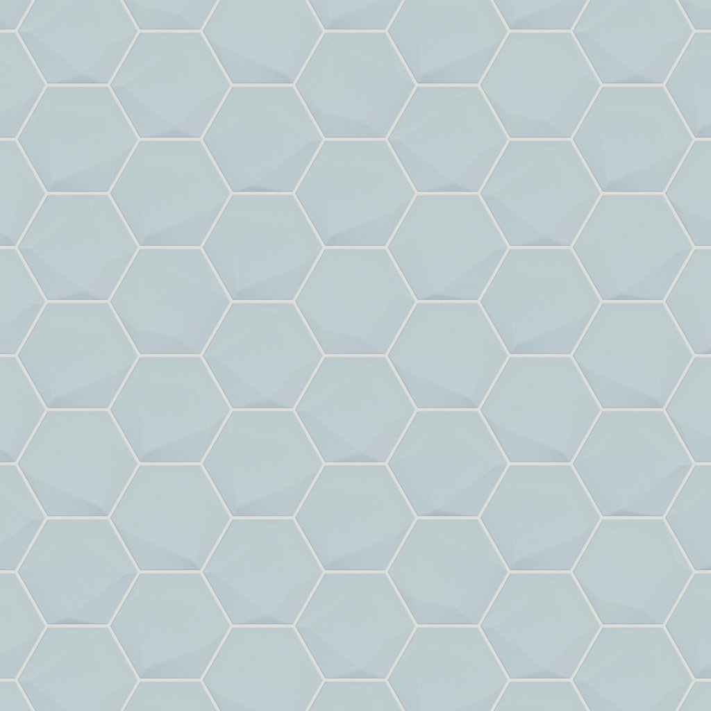 Shaw Floors TETRA 3D HEX - Ice