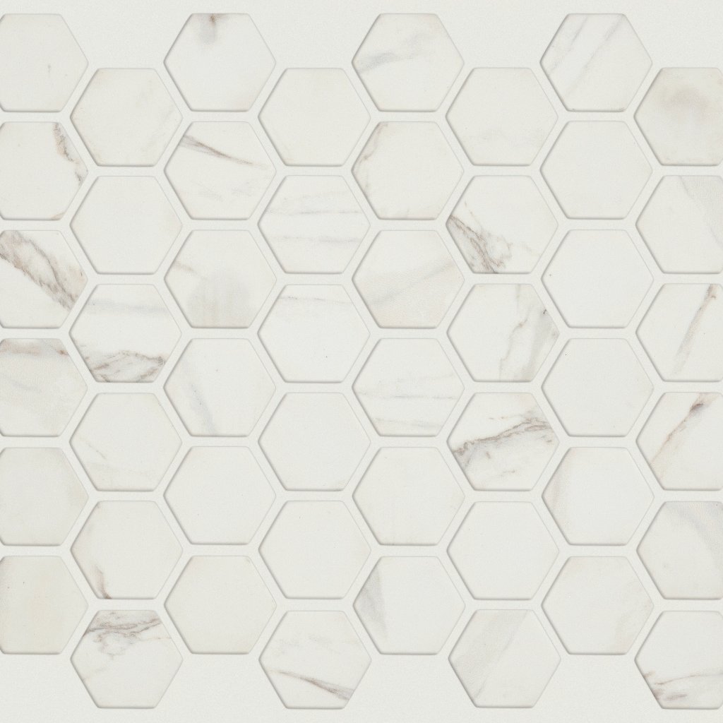 Shaw Floors Dreamscape 2" Hex - Carrara