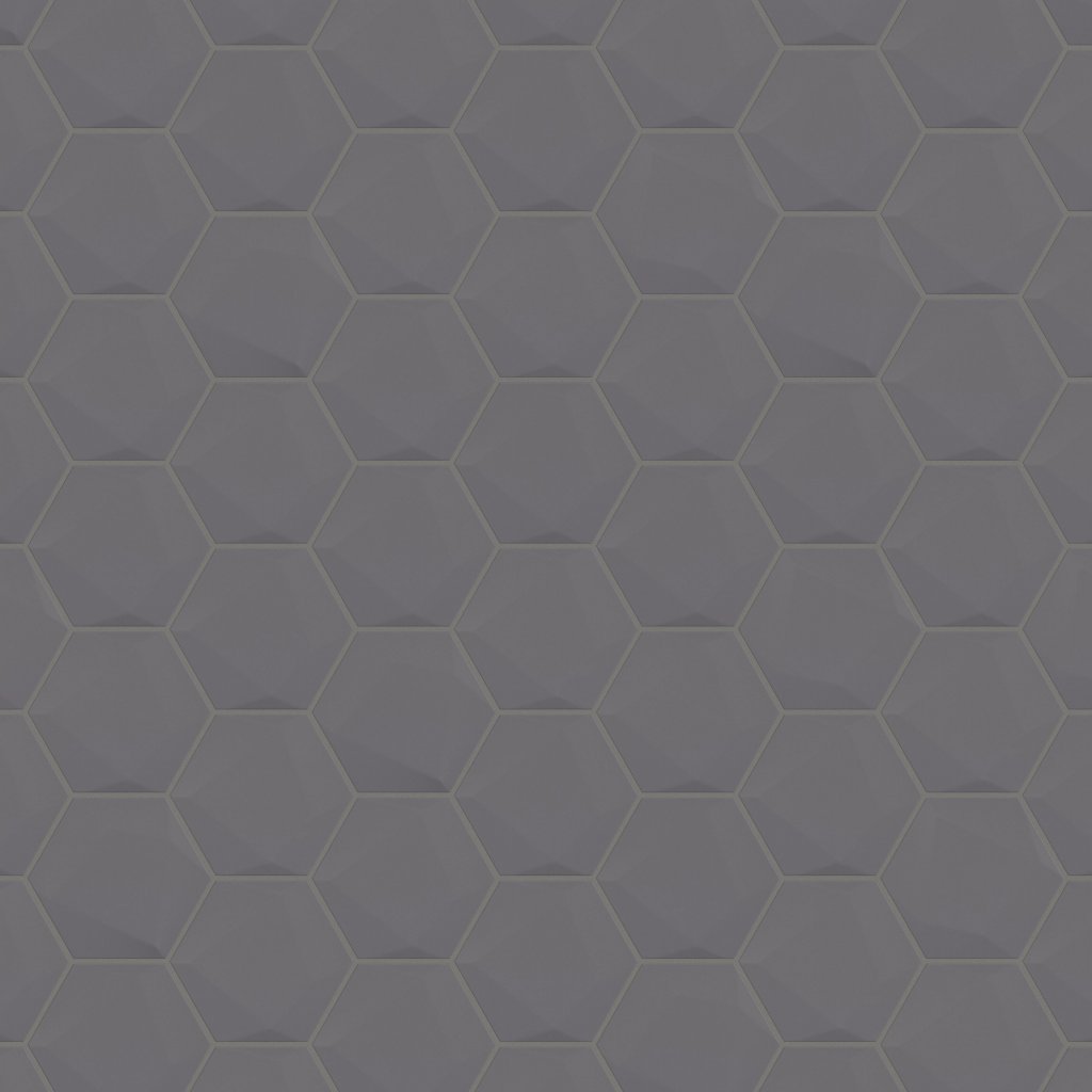Shaw Floors TETRA 3D HEX - Carbon