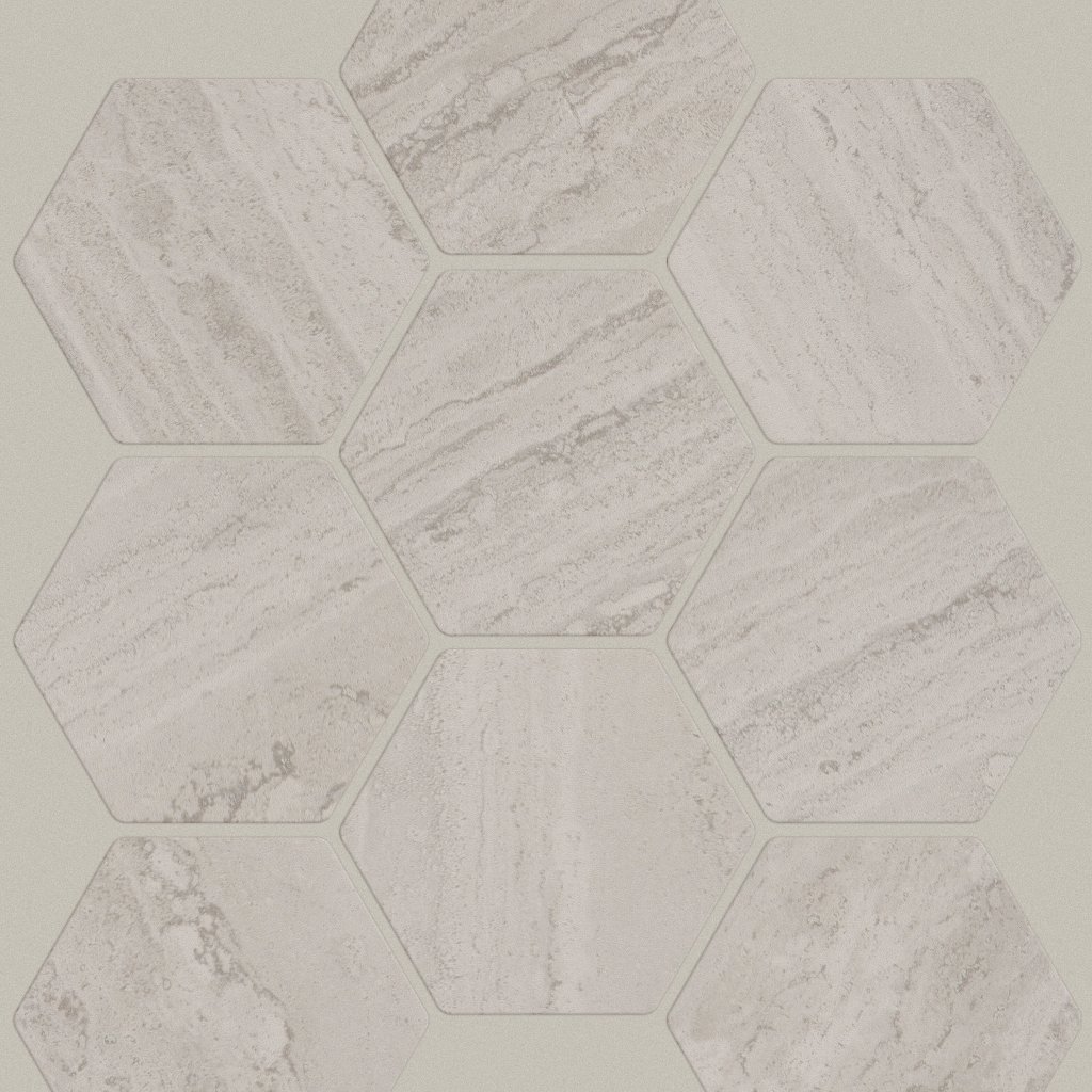 Shaw Floors NATURAL STRATA HEX VC - Grey