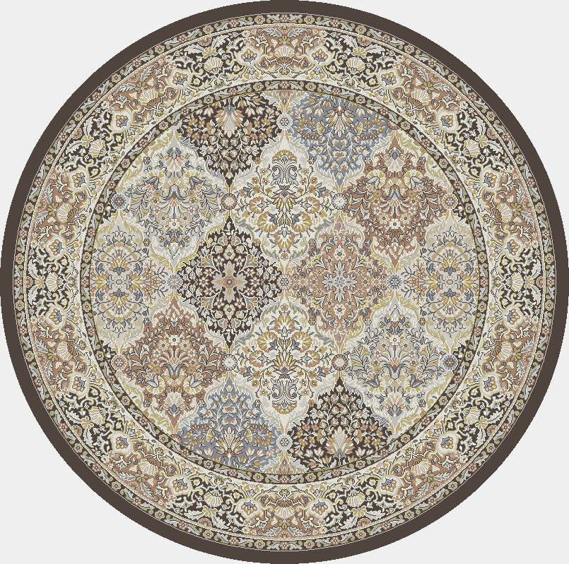 Dynamic Rugs Ancient Garden 57008 - Brown/Blue