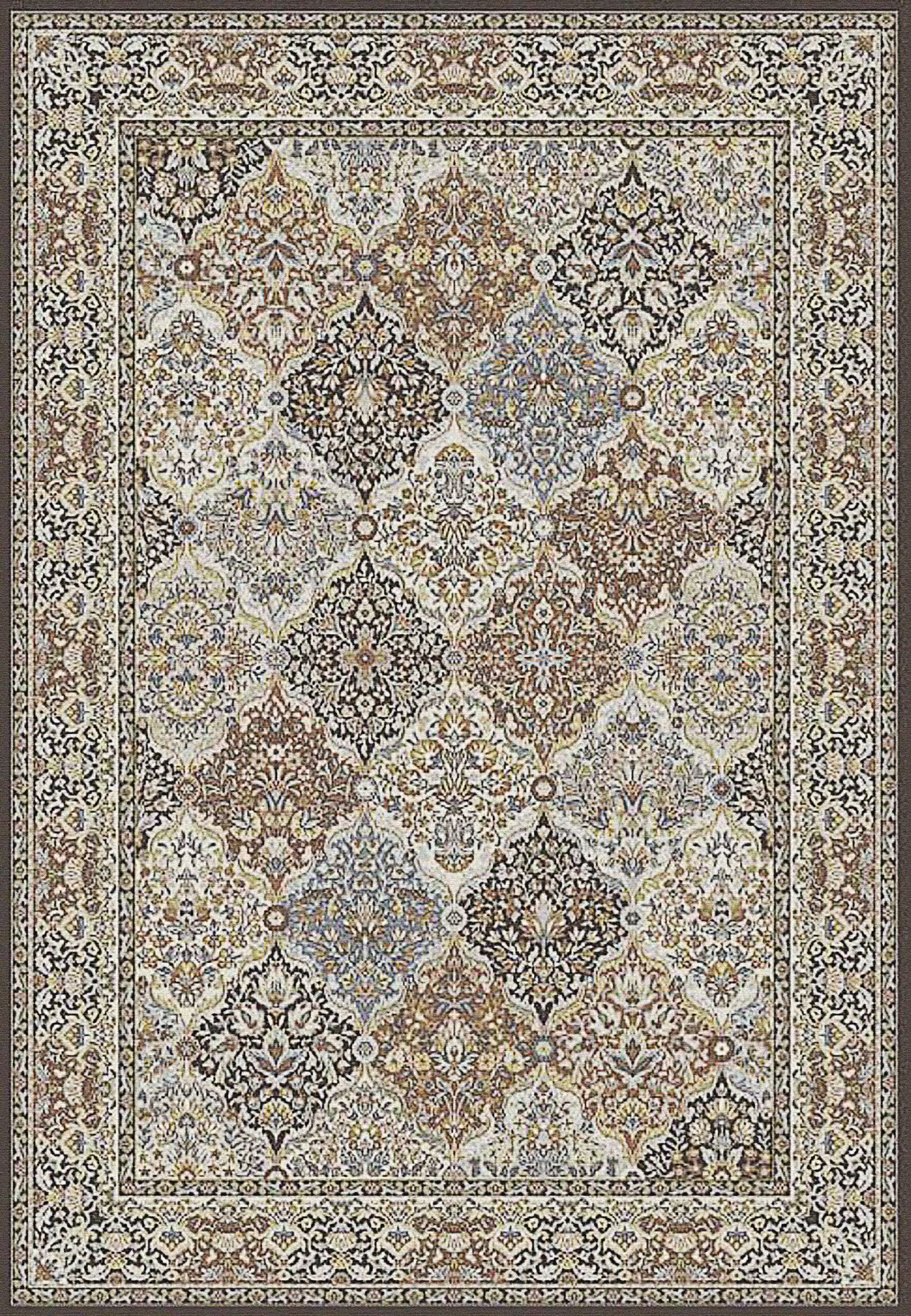 Dynamic Rugs Ancient Garden 57008 - Brown/Blue