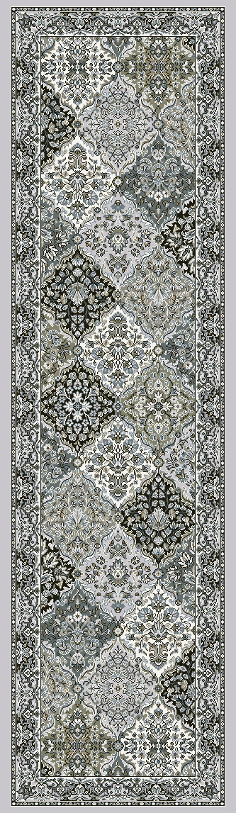Dynamic Rugs Ancient Garden 57008 - Cream/Gray