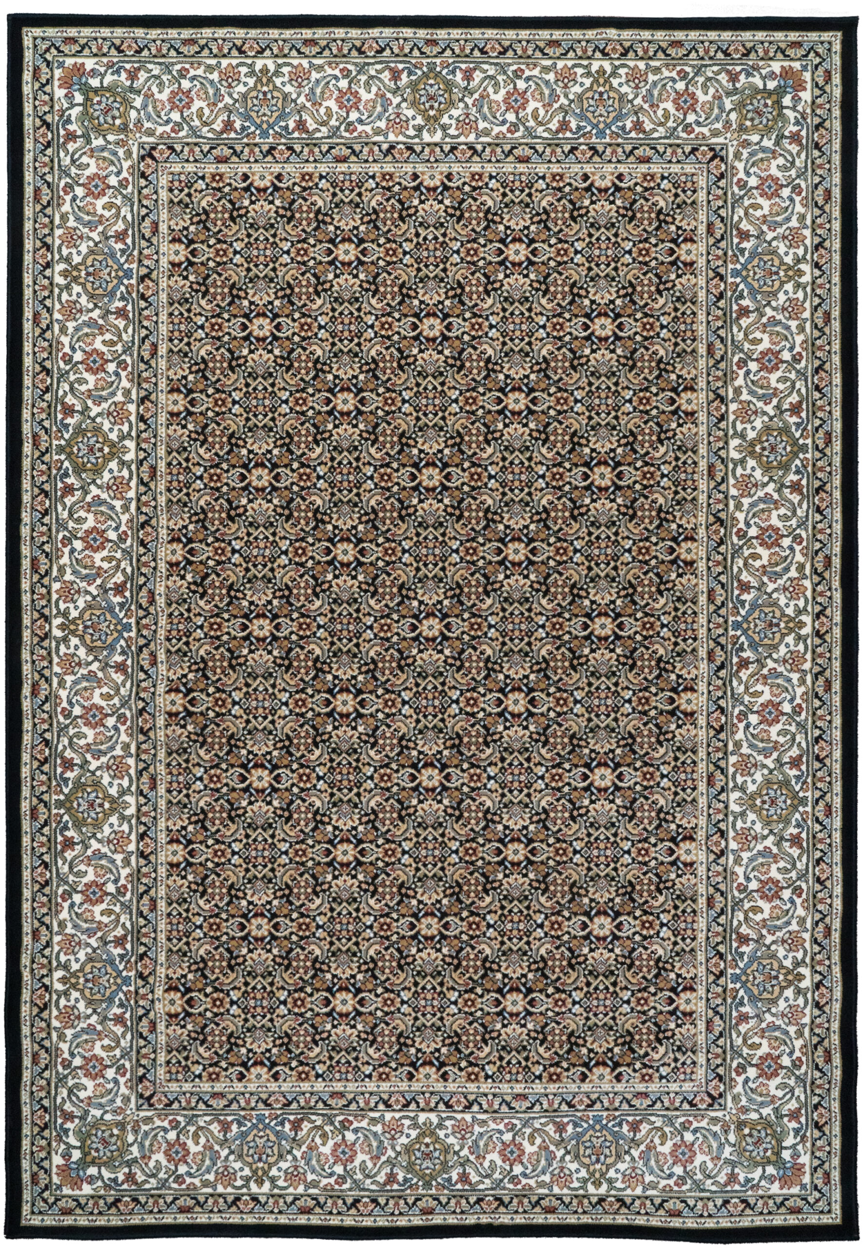 Dynamic Rugs Ancient Garden 57011 - Black/Ivory