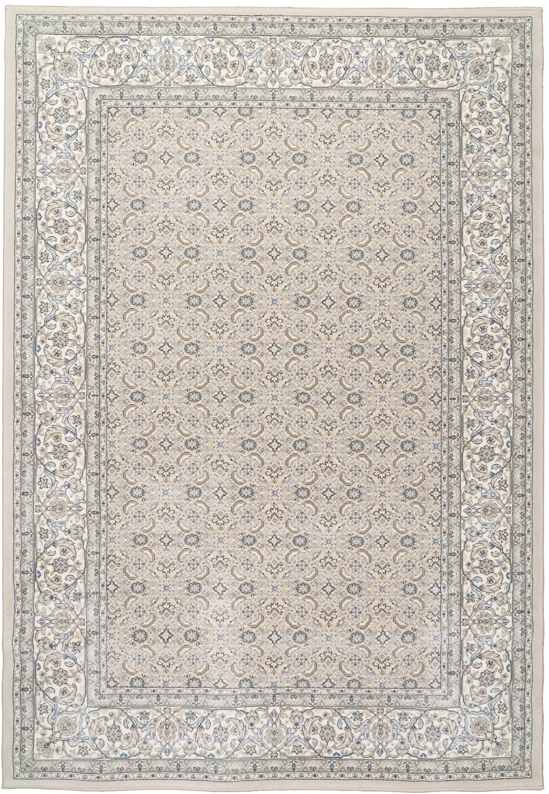 Dynamic Rugs Ancient Garden 57011 - Soft Gray/Cream