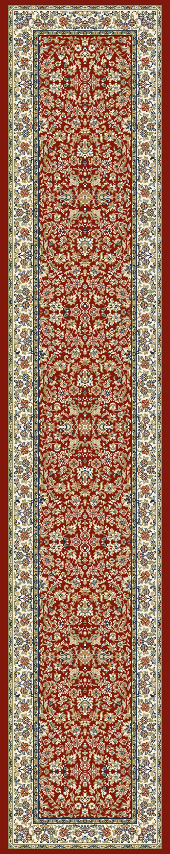 Dynamic Rugs Ancient Garden 57078 - Red/Ivory