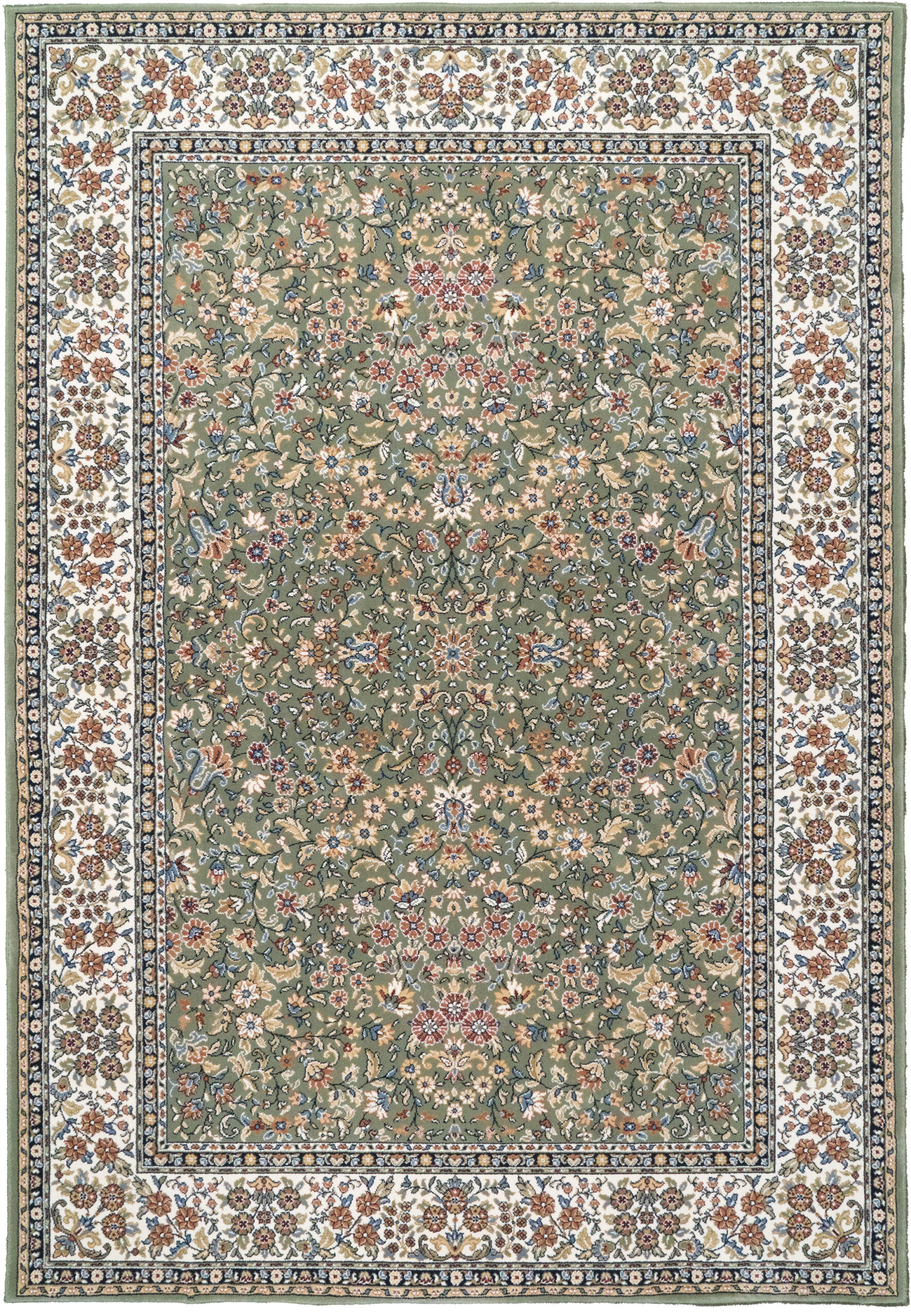 Dynamic Rugs Ancient Garden 57078 - Green/Ivory
